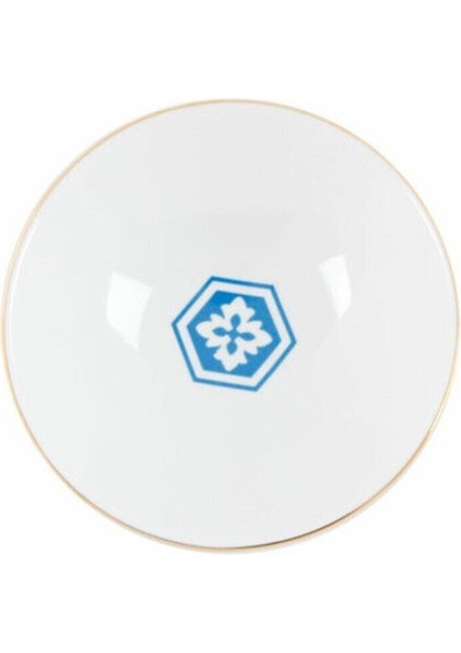 Morocco Ds2 Mavi Çukur Tabak 20 Cm, Şık ve Dayanıklı Ev Dekoru Aksesuarı