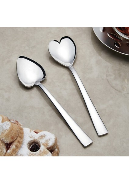 12'li Metalik Çay Kaşık Seti, Şık ve Kullanışlı Tasarım