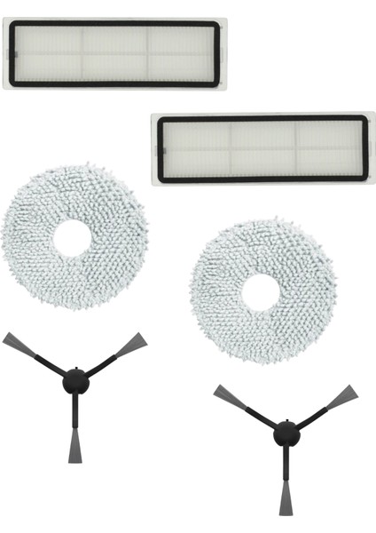 Xiaomi S20+ Plus B108GL Robot Süpürge Uyumlu 6'lı Yedek Parça Seti