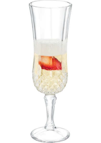 Renkli 4'lü Şampanya Kadehi Seti 170 Ml, Şık ve Zarif Tasarım