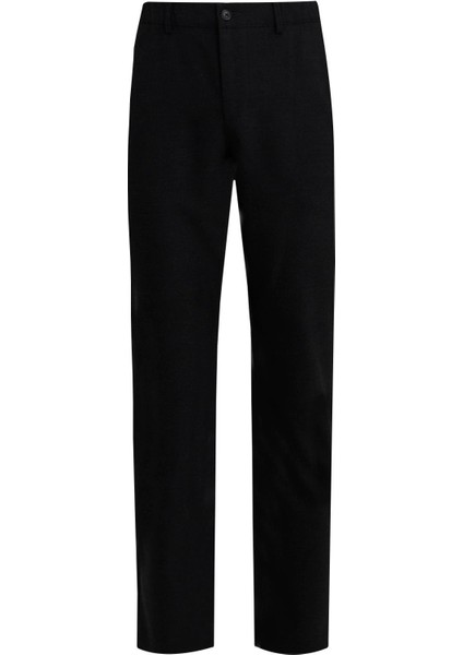 Siyah Comfort Fit Jogger Pantolon