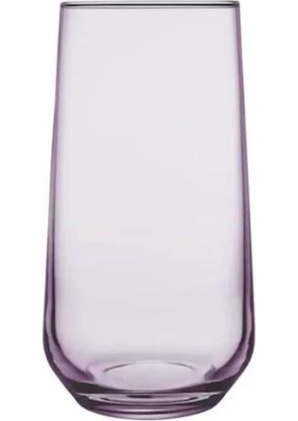 Mor 6'lı Renkli Su ve Meşrubat Bardağı Seti, Şık ve Dayanıklı Tasarım