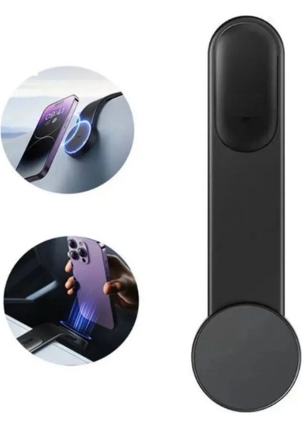 Bükülebilir Mıknatıslı Torpido Konsol Araç Içi Telefon Tutucu