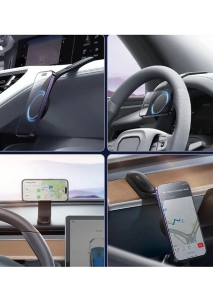 Bükülebilir Mıknatıslı Torpido Konsol Araç Içi Telefon Tutucu fırsatları