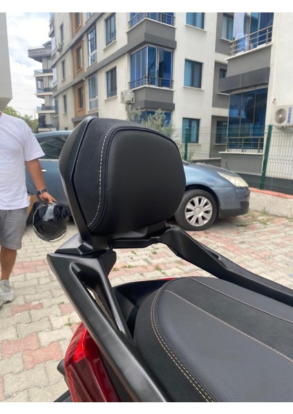 Xmax Techmax Sissybar Sırt Dayama Orjinal Model 3 Parça Set 2018-2025 Uyumlu