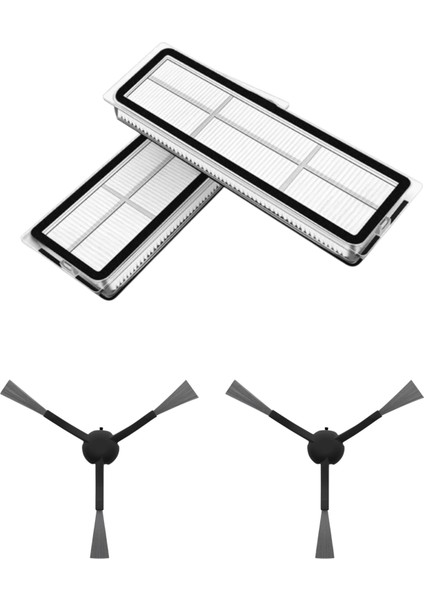 Xiaomi S20+ Plus B108GL Robot Süpürge Uyumlu 4'lü Yedek Parça Seti