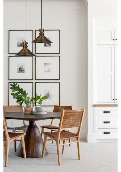 Ikili Yuvarlak Metal Sarkıt Avize, Rustik ve Vintage Tarz, Modern Iç Mekan Aydınlatması modelleri