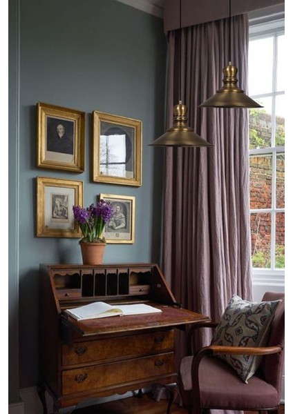 Ikili Yuvarlak Metal Sarkıt Avize, Rustik ve Vintage Tarz, Modern Iç Mekan Aydınlatması fırsatları