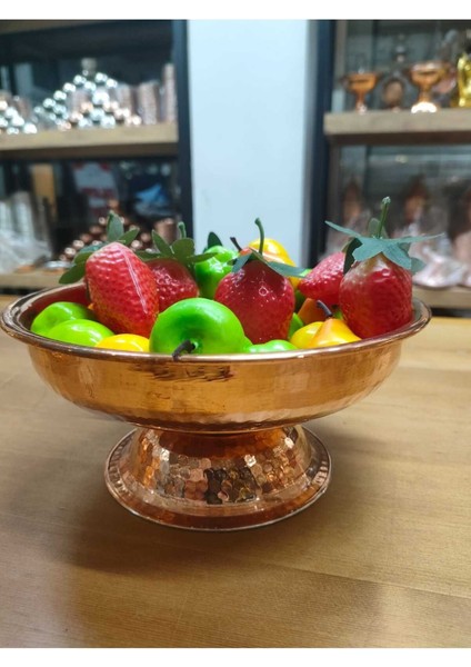 Bakır Ayaklı Meyve ve Kurabiye Tabağı, Şık ve Zarif Tasarım modelleri