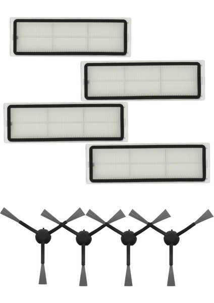 Xiaomi S20+ Plus B108GL Robot Süpürge Uyumlu 8'li Yedek Parça Seti