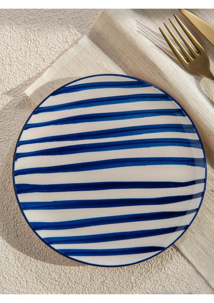 El Yapımı Trend Mavi 6'lı Pasta Seti, 19 Cm, Şık ve Kullanışlı Tasarım fiyatları