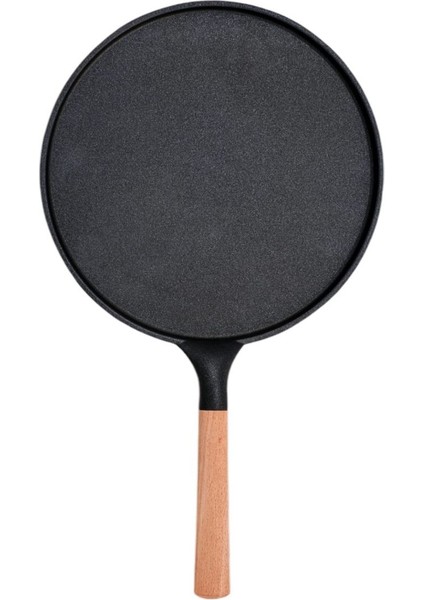 28CM Çok Amaçlı Döküm Tava, Ahşap Kulp, Fırın ve Ocak Uyumlu, Şık ve Dayanıklı fiyatları
