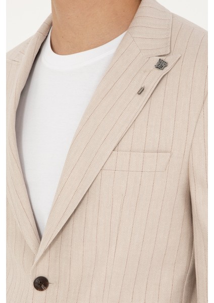 Erkek Bej Ceket 50284020-VR011