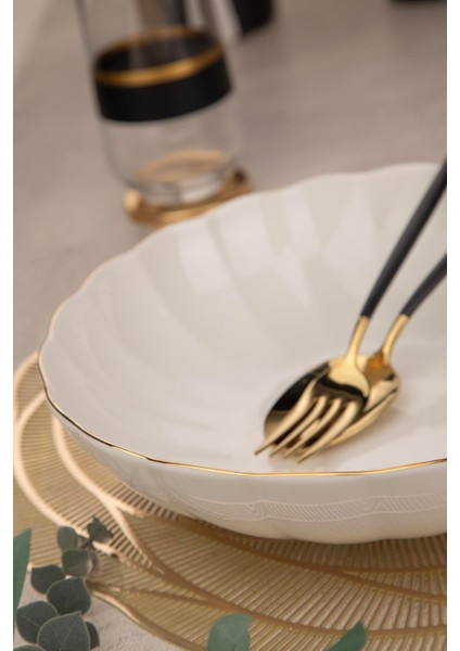 25 cm Altın Renk Fileli Kase, Şık ve Zarif Ev Dekoru Parçası modelleri