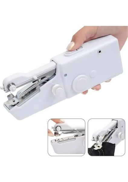 Otomatik Seyahat Tipi Taşınabilir Pilli Mini Dikiş Makinesi