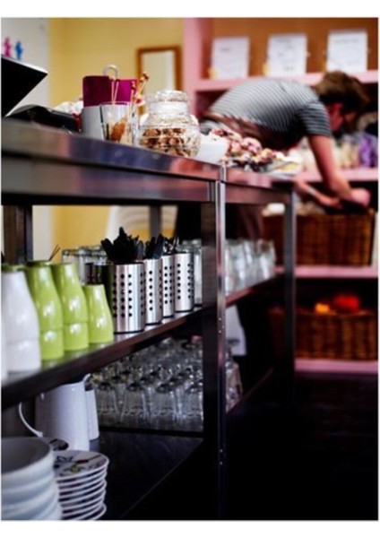 Turkuaz Paslanmaz Çelik Çatal Bıçaklık, Şık ve Dayanıklı Mutfak Düzenleyici fiyatları