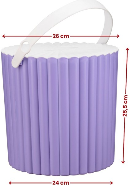 2'li Çok Amaçlı Saklama Kabı, Lila, Un ve Bakliyat Için Ideal, Dayanıklı ve Şık modelleri