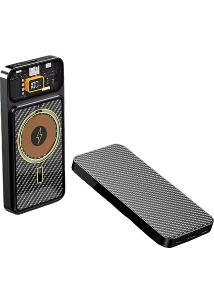 12000 Mah Kablosuz Magsafe Taşınabilir Şarj Aleti Powerbank