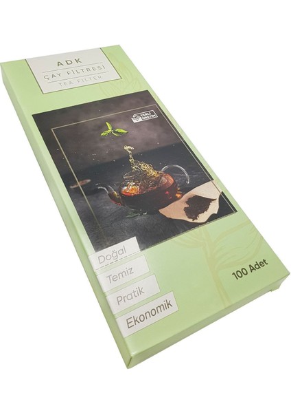 5 Paket, 100 Lü, 500 Adet Çay Filtresi Torbası, Demlik Filtre, Temizlik ve Lezzet fiyatları