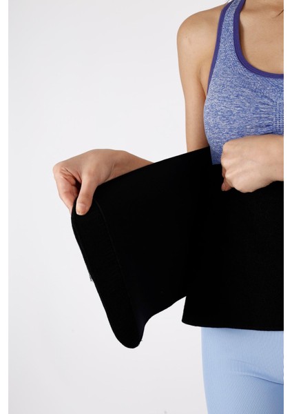 Termal Sauna Kemer Neopren Bel Korsesi 25X110 cm Siyah Rahat ve Şık Tasarım fırsatları