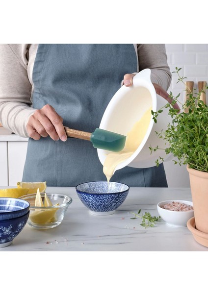 Koyu Gri-Yeşil 2 Parça Spatula Seti, Dayanıklı ve Şık Mutfak Gereçleri modelleri