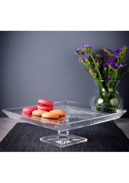 Şık Turuncu Ayaklı Kurabiyelik Sunum Kabı, Zarif ve Kullanışlı Tasarım fiyatları