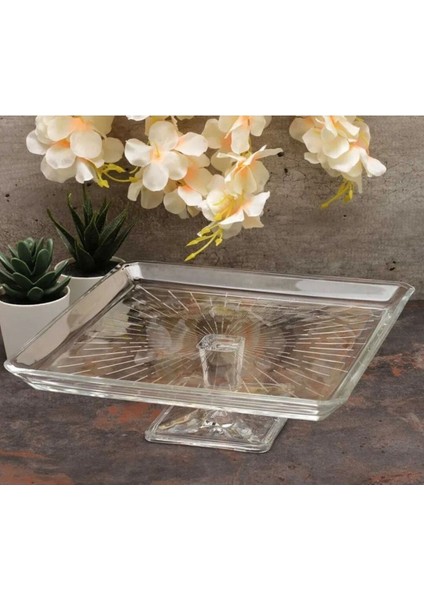 Şık Turuncu Ayaklı Kurabiyelik Sunum Kabı, Zarif ve Kullanışlı Tasarım fırsatları