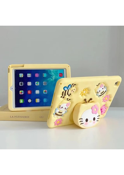 Honor Pad X9 11.5 inç Uyumlu Kılıf Hello Kitty Çocuk Kılıfı Askılı Standlı Eğlenceli Karakter fırsatları