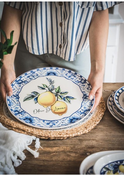 Renkli 30 cm Servis Tabağı, Şık ve Hafif, Ev ve Davetler Için Ideal fırsatları