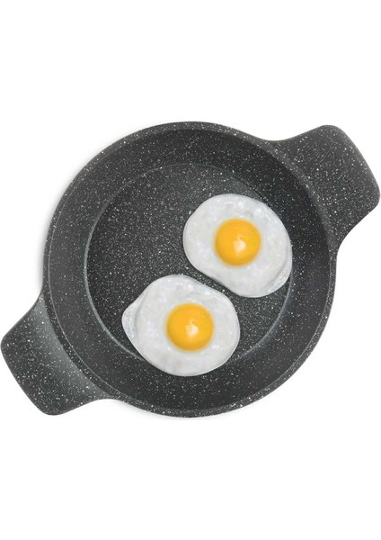 Döküm Güveç Sahan, 18 Cm, Gri, Kendinden Saplı, Dayanıklı ve Şık Tasarım fiyatları