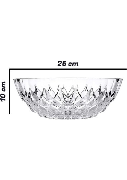 Şeffaf Kristal Kase Gondol Model 1500CC Bej 68236, Şık ve Kullanışlı Tasarım modelleri