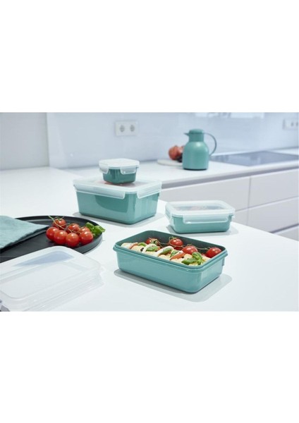 Yeşil 4'lü Saklama Kabı, Pratik ve Şık Mutfak Seti indirimleri