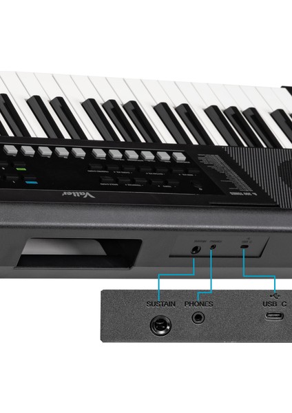 RA61 LED Ekranlı 5 Oktav Tuş Hassasiyetli Org fiyatları