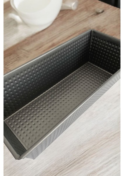 Paslanmaz Çelik Baton Kek Kalıbı, 25,5 cm ve 30,5 Cm, Gri Renk fiyatları