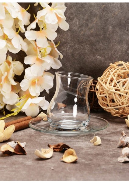 Çok Renkli 12 Parça Çay Takımı, Şık ve Modern Tasarım modelleri