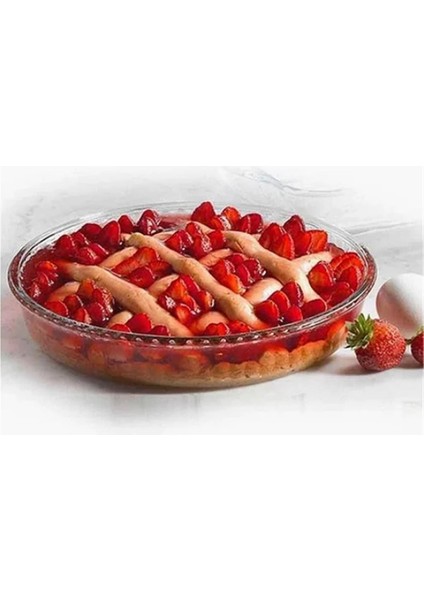 Turuncu Yuvarlak Cam Fırın Kabı, 59014, Şık ve Dayanıklı Tasarım modelleri