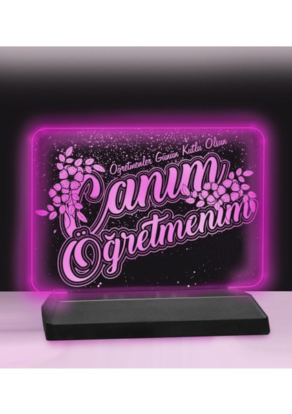 Öğretmenler Günü Için Şık LED Gece Lambası, Hediye Seçenekleri modelleri