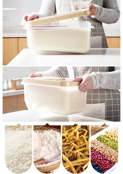 2'li Renkli 5l Tablet Deterjan Saklama Kutusu Şeffaf Sürgülü Kapak fırsatları