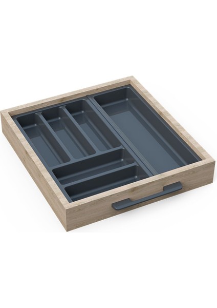 Gri Mutfak Çekmece Içi Düzenleyici, 44X48CM, Yanlar ve Boydan 4cm Kesilebilir fiyatları