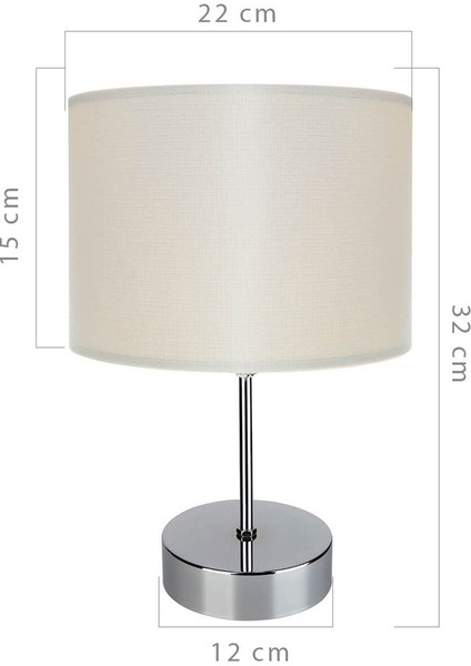 Turuncu Krom Abajur Krem Finli Şapka, Şık ve Modern Tasarım. fiyatları