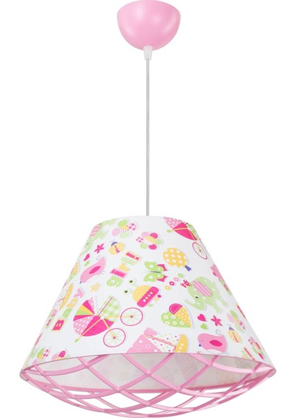 Pembe ve Turuncu Ayda Sarkıt Dekoratif Işık Seti, Şık ve Renkli Ortamlar Için Ideal modelleri