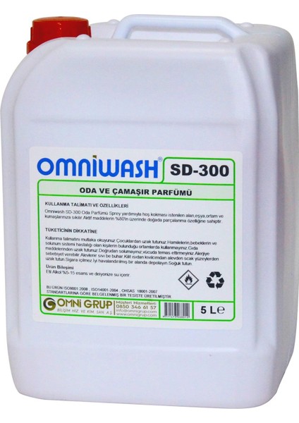 SD-300 Tropikal Oda ve Çamaşır Parfümü 5 Litre 4 Adet fiyatları
