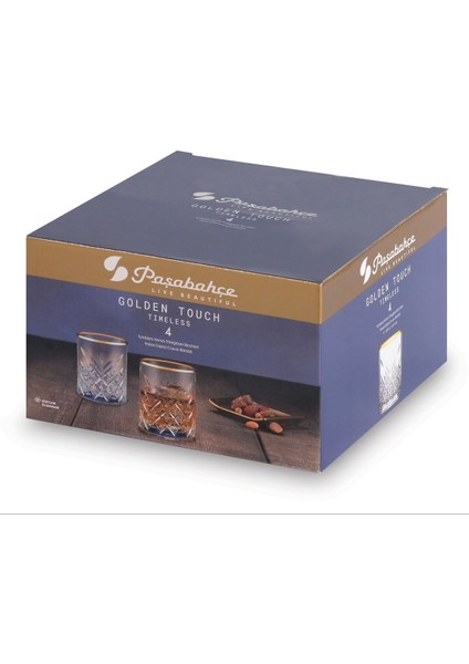 Şık Çok Renkli 420 cc 4'lü Meşrubat Bardağı Seti indirimleri