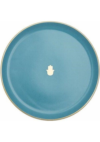 Turkuaz Düz Tabak 20 Cm, Şık ve Modern Mutfak Aksesuarı