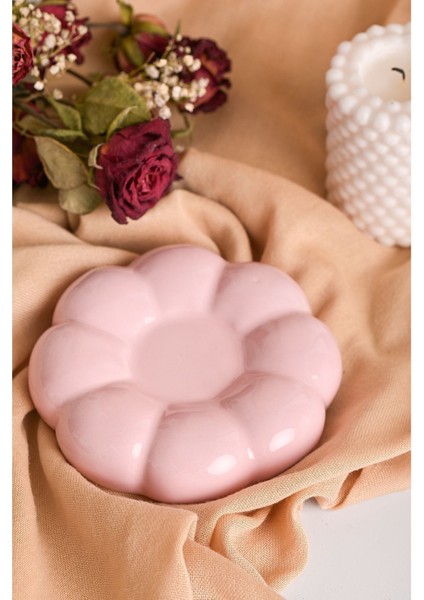 Papatya Şekilli Seramik Kahve Fincan Takımı, 2'li, 95 Ml, Pembe fırsatları