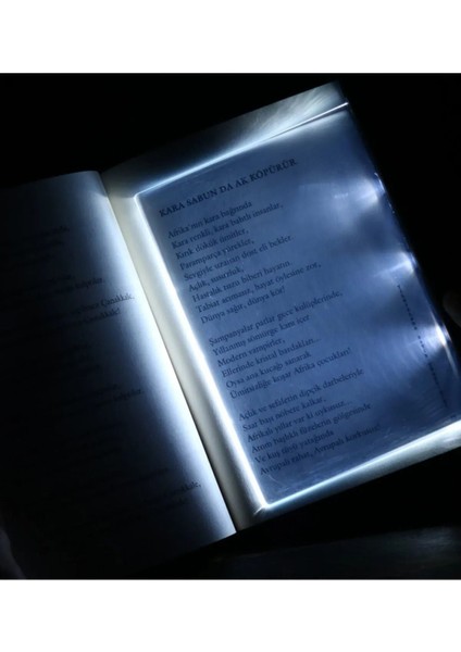 Siyah LED Panel Okuma Işığı, Kitap ve Çalışma Alanları Için Şık ve Pratik Aydınlatma fiyatları