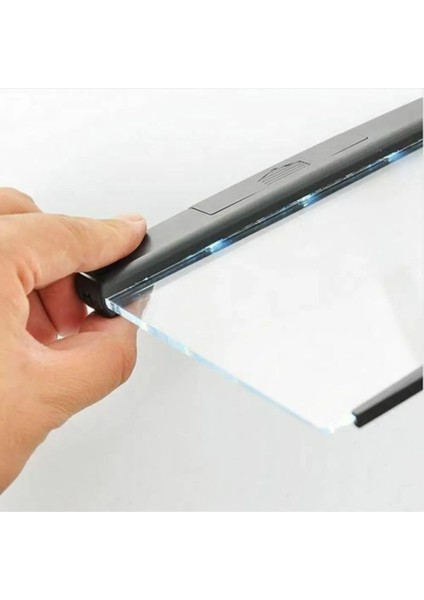 Siyah LED Panel Okuma Işığı, Kitap ve Çalışma Alanları Için Şık ve Pratik Aydınlatma modelleri