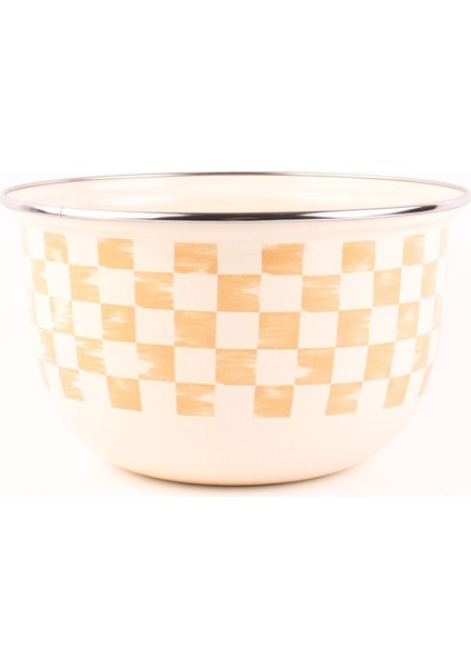 Emaye Karıştırma Kabı, 24CM, 4lt, Dayanıklı ve Şık Tasarım