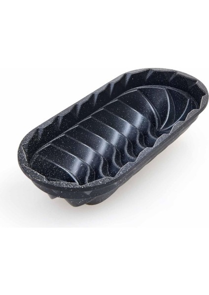 Güzel Görünüm Için 34 cm Gri Baton Kek Kalıbı