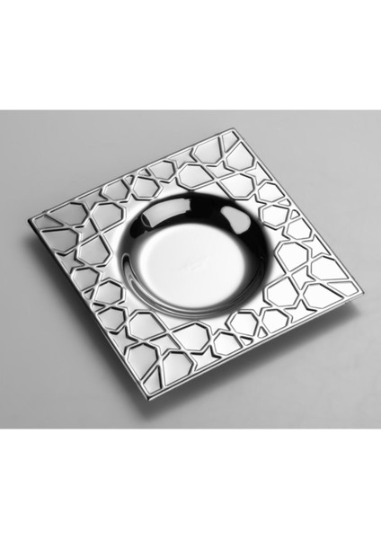 Paslanmaz Çay Tabağı 6'lı, 18/10, Tüm Bardaklara Uyumlu, Şık ve Dayanıklı